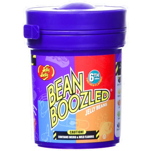 Jelly Belly BeanBoozled Mystery Bean Jelly Bean Dispenser, Assorted Flavors, 3.5-oz
