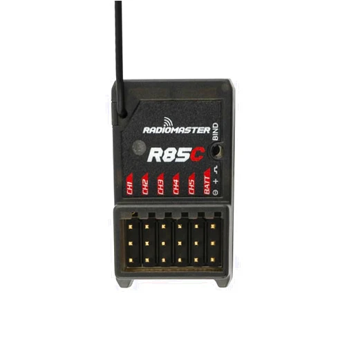 Helidirect RadioMaster ER85C 5CH 2.4GHz D8/D16/SFHSS Compatible Receiver External Antenna - RadioMaster RC Receiver (HELIDIRECT)