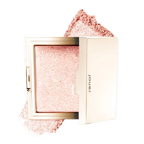 Jouer Powder Highlighter - Highlighter Powder for Face - Luminizer Makeup - Buildable Pigment - Talc, Paraben, Cruelty Free & Vegan - Rose Gold