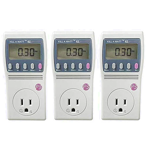 P3 International P4460 Kill A Watt EZ Electricity Usage Monitor (3-(Pack))