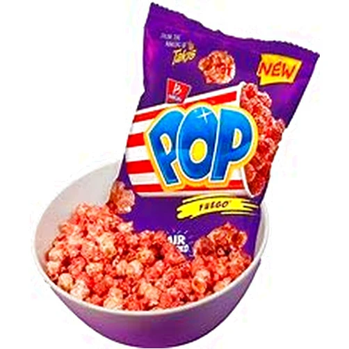 Barcel Palomitas Barcel Pop Takis Fuego 2.82 oz Hot Chili Pepper & Lime Flavored Air Popped Popcorn 1 Box ( 12 count )