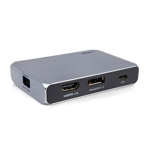 CalDigit USB-C 10Gb/s SOHO Dock - Up to 4K 60Hz, HDMI 2.0b, DisplayPort 1.4, 10Gb/s USB A & USB C, UHS-II microSD and SD Card Readers, Bus Power and Passthrough Charging, Steam Deck Compatible