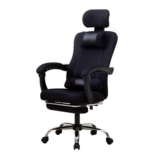 ZZHZY Swivel Office Chair, Computer Chair, Household Office Chair, Ergonomic Staff Chair, Reclining Seats, Footrest Lifting Swivel Office Chair, Red/Black/Gray Task Chair