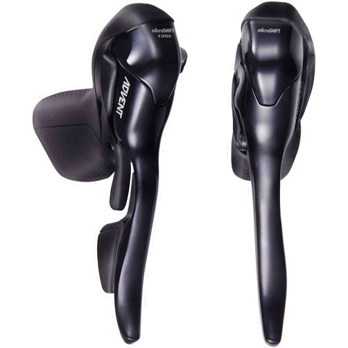 microSHIFT | Advent Drop Bar Shifter | Lever Set | 1x9 Speed | Advent Compatible Only