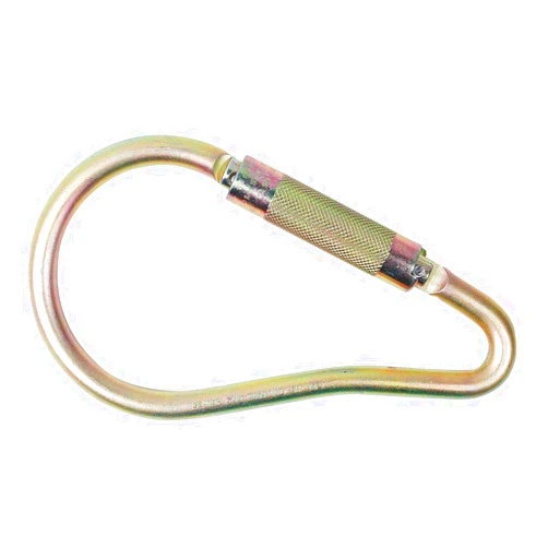 Gemtor Carabiner, Steel, 350 lb, 5000 lb. - 5710