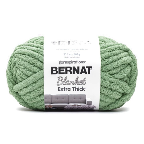 Spinrite Bernat Blanket Extra Thick 600g-Green Frost