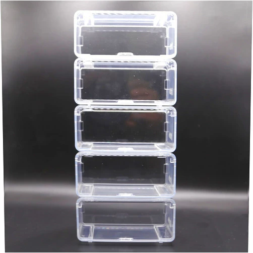 XYELKW 5-Pack 1/64 Model Car Display Case, 1 64 Scale Car Display Storage Box Suitable for 1/64 Car Model Collectors and Enthusiasts (Transparent)