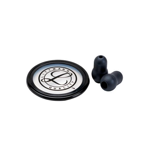 3M Littmann Stethoscope Spare Parts Kit, Master Classic, Black, 40022