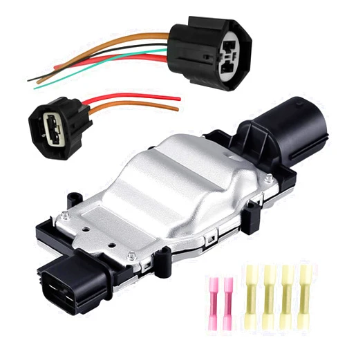 PLDDE 1137328567 Cooling Fan Control Module Unit Compatible with 13-18 Ford Focus 13-16 Ford Escape 14-17 Ford Transit Connect 10-13 Mazda 3 New 1pcs Engine Radiator
