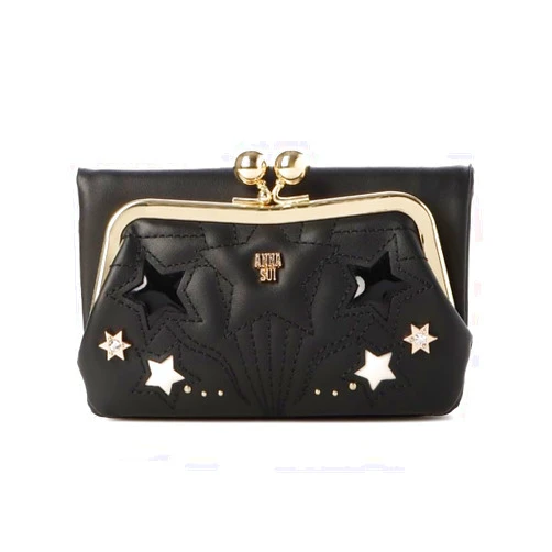 ANNA SUI [ANNA SUI] Lucy Bifold Wallet with Clasp
