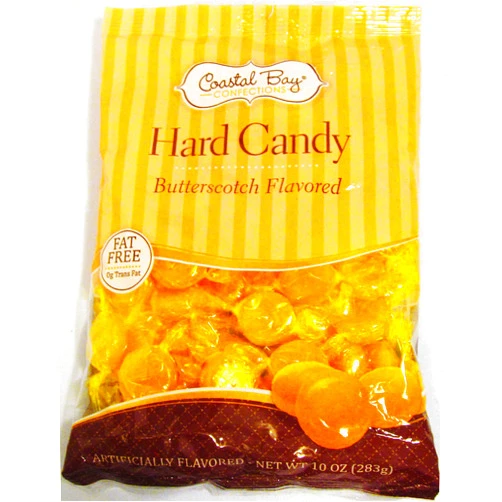 Coastal Bay Butterscotch Flavored Hard Candy (2) 10 Oz Bag