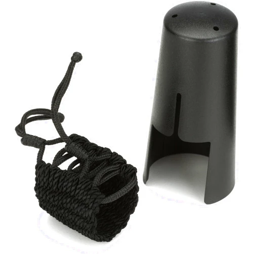 Vandoren LC31P Klassik Ligature and Plastic Cap for Bb Clarinet, black
