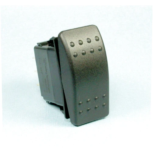Advanced Electronics (YD #7) Carling VLD1S00B MOMENTARY Rocker Switch DPDT, 20A 12VDC, (ON) Off (ON); 6 Prongs