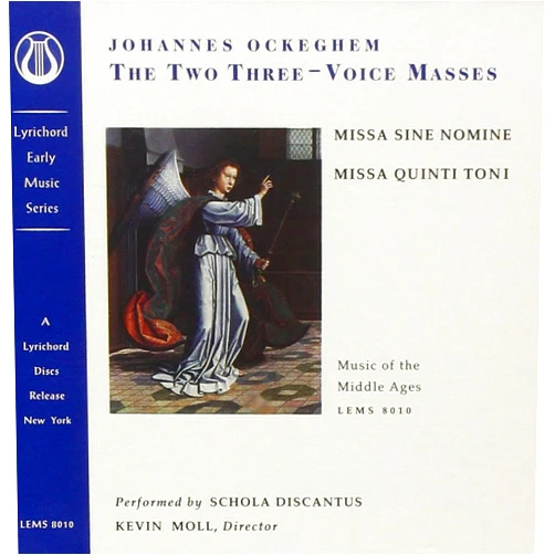 SCHOLA DISCANTUS (Artist) Format: Audio CD Ockeghem: The Two Three-Voice Masses Music of the Middle Ages