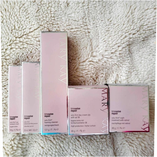Mary Kay New Mary Kay TimeWise Repair Volu-Firm 5 Product Set Adv Skin Care Full Size (Large)