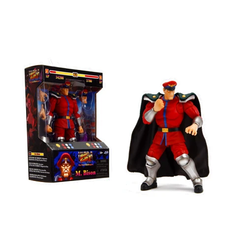 Jada Toys – Street Fighter II M. Bison Action Figure Wave 2 – 1:12 Scale, 6