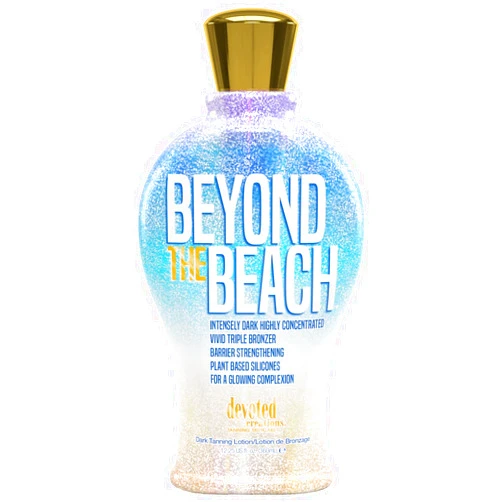 Devoted Creations Beyond the Beach - Intensely Dark Highly Concentrated Vivid Bronzer Barrier Strengthening Plant Based Silicones Boosts Cellular Energy & Luminosity - 12.25 oz.