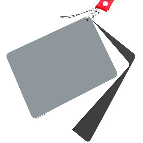 Anwenk Grey Card White Balance Card 18% Exposure Photography Card Custom Calibration Camera Checker Video, DSLR and Film,5.3