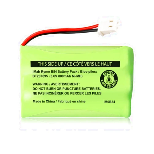 iMah BT207695 3.6V 800mAh Ni-MH Cordless Battery Pack