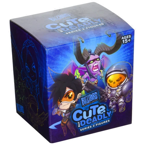 Blizzard Cute But Deadly Series 2 Vinyl Figure Blind Box Contains: 1 Random Figure from Overwatch, Diablo, World of Warcraft Or Starcraft