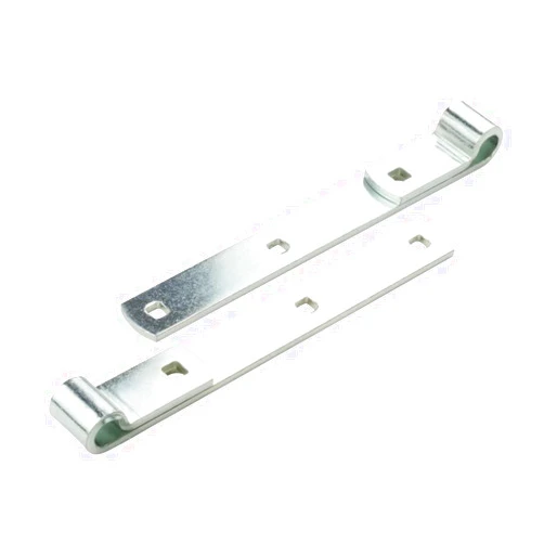 National Hardware N129-726 290BC Screw Hook/Strap Hinges in Zinc plated, 2 pack