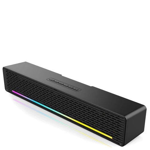 AFK Computer Speakers for Desktop,PC Speakers with with Lights,Gaming Sound Bar with Stereo Sound for Computer Desktop,Powered via USB