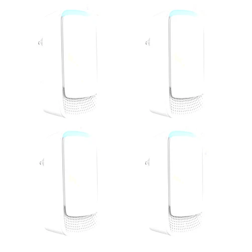 AUKUU Plug In Air Ionizers - Negative Ion Technology Air Purifier - Quiet Operation Air Freshener for Home, Bedroom, Office, Garage Room - Portable Air Purifiers Odor,Pets Smell - Air Cleaner White (4 Pack）