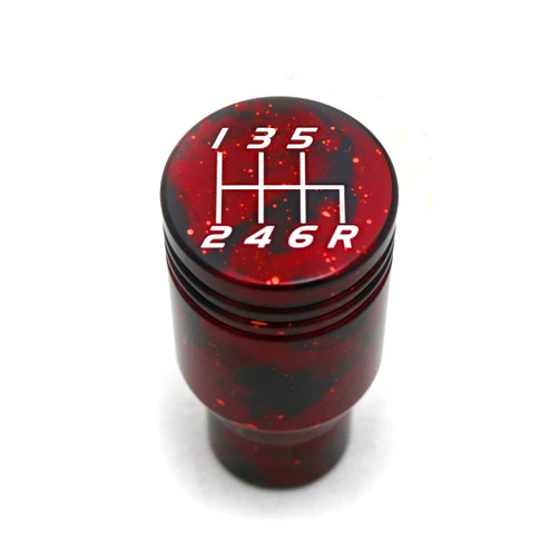 Billetworkz Cosmic Space Piston Shift Knob Compatible/Replacement for Subaru 6 Speed STI: 2004+ /WRX: 2015+
