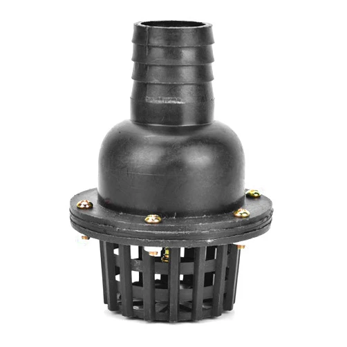 Naroote Foot Valve 1.5 Inch Foot Valve For Irrigation Pump Foot Check Pvc Foot Valve Foot Valve 1.5 Inch,Water Pump Foot Valve Black PVC Low Pressure Flat Check Valve for Fluid Machine (149)