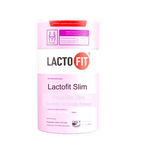 MENBLY Lacto-Fit Slim 1 Pack (2g x 60 Powder Sticks), Chong-Kun-Dang CKD Lactofit