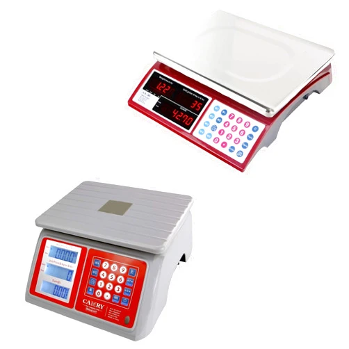 CAMRY Electronic Price Computing Scale 66lb/30kg Waterproof, Digital Commercial Food Meat Counting Weighting Scale Rechargeable Battery Included, Not For Trade