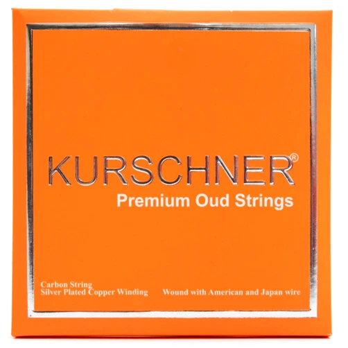 Kurschner Arabic Oud Strings – Medium Tension Professional Yellow Label, PVF Carbon Strings Set
