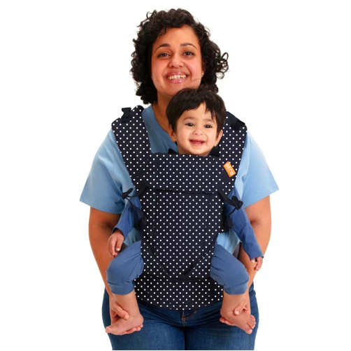 Beco Baby Carrier Gemini Newborn to Toddler - Front, Back and Hip Seat Carrier, Baby Carrier Backpack & Baby Front Carrier with Adjustable Seat, Ergonomic Baby Holder Carrier 7-35lbs (Iris)