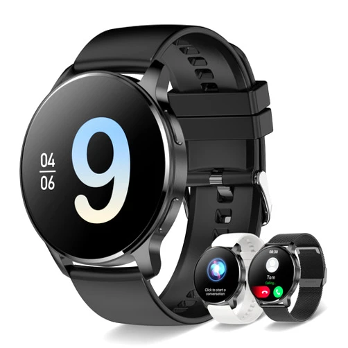 Iaret Smart Watch for Women Men, Bluetooth Call Fitness Tracker for Android and iOS Phones Waterproof Smartwatch with 1.32