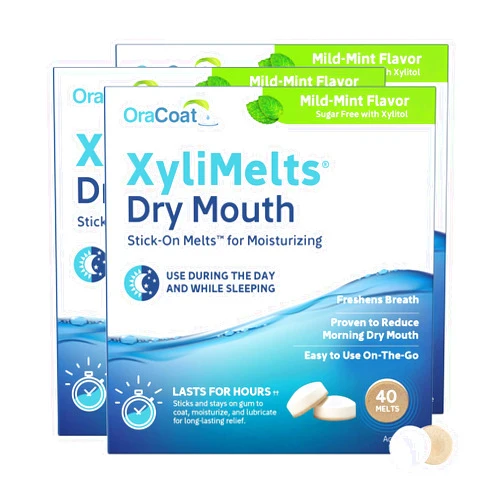 Oracoat Xylimelts Mild Mint Flavor 120 Count