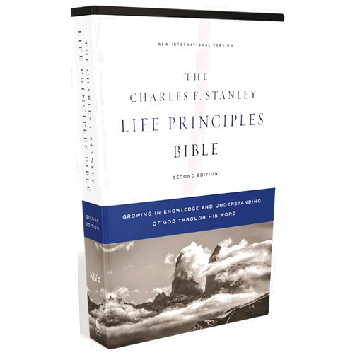 Thomas Nelson,Charles F. Stanley NIV, Charles F. Stanley Life Principles Bible, 2nd Edition, Hardcover, Comfort Print: Growing in Knowledge and Understanding of God Through His Word