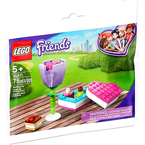 Lego 30411 Friends Chocolate Box and Flowers in Polybag/Pouch