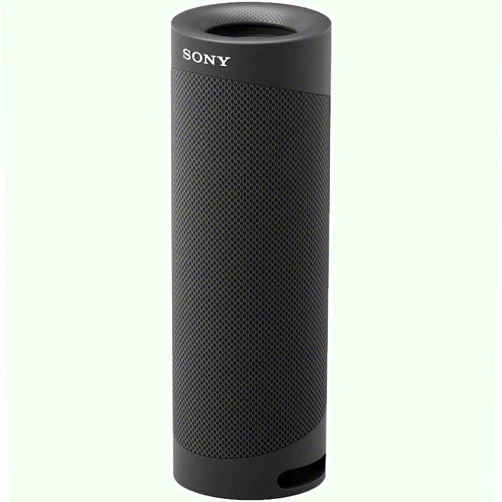 Sony SRS-XB23 EXTRA BASS Wireless Bluetooth Portable Lightweight Travel Speaker, IP67 Waterproof & Durable for Outdoor, 12 Hour Battery, USB Type-C, Removable Strap and Speakerphone, Black