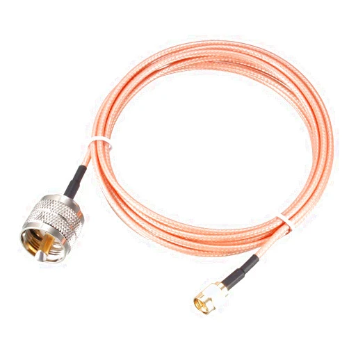 uxcell SMA Male to UHF PL-259 Male RG316 RF Coaxial Coax Cable 10 Ft