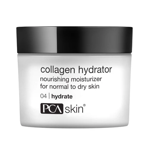 PCA SKIN Hydrating Collagen Cream for Face, Collagen Hydrator Night Cream, Hydrates and Firms Dry Mature Skin, Made with Shea Butter, Olive Fruit Oil, and Sweet Almond Fruit Extract, 1.7 oz Tub