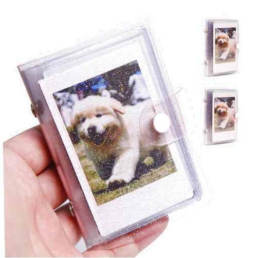 Ruibytree 2Packs 36 Pockets 2x3 Photo Album for Fujifilm Instax Mini 12 11 9 8+ 8 7S 99 90 70 50S 40 26 25 Camera, Polaroid Snap, Z2300, SocialMatic Instant Cameras & Zip Instant Printer (pink)