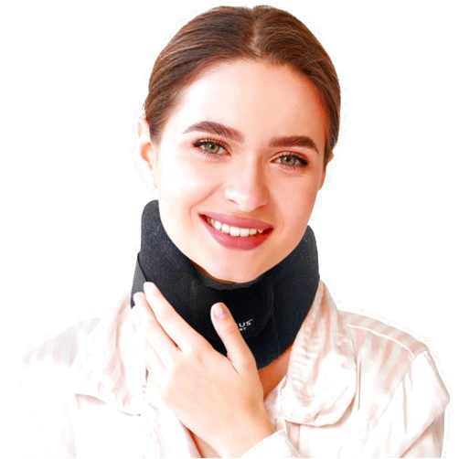 Niveus Neck Brace for Sleeping - Keep Mouth Closed During Sleep, Chin Strap for Sleeping Alternative, Cervical Collar, Neck Traction Device, Snoring Solution, Plane Pillow - Medium 3 Inch Chin Support
