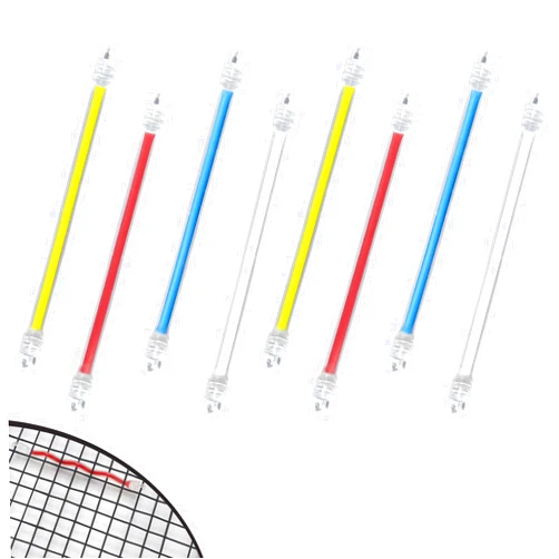SPORTIC 8 pcs Tennis Racket Dampener, Racket Shock Absorber to Reduce Vibration, Tennis Racquet Vibration Dampener, Racquet Accessories for Tennis Player Sports Favor-4 Colors