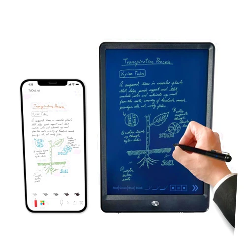 Ophayapen Smart Pen + Writing Board Set, SmartPen Real-time Sync for Digitizing, Storing, and Sharing Paper Notes, Use with Ophaya Pro+ App, Compatible with Android and iOS