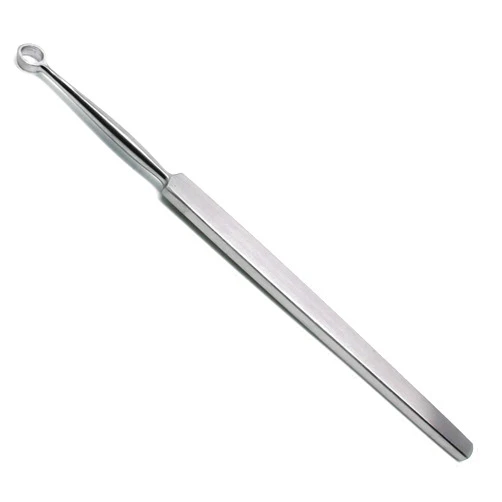SUPERIOR INSTRUMENTS 10 Pcs Superior ENT Dermatology Fox Dermal Curettes 6mm Surgical MedicaI 5.5