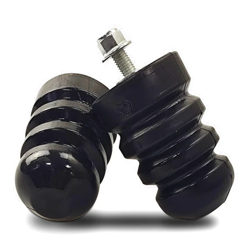 Yukauto Rear Leaf Spring Bumpers, Rear Bump Stops Fit for Ford 2005-2016 F250, 2005-2019 F350, 2000-2005 Excursion (1Pair)