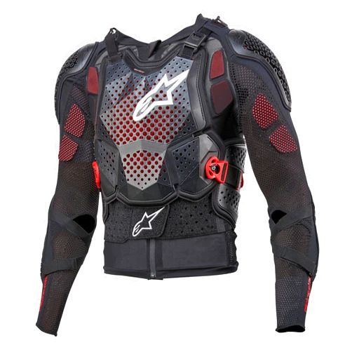 Alpinestars 6506524-123-XL: Bionic Tech V3 Protection Jacket Blk/Wht/Red Xl