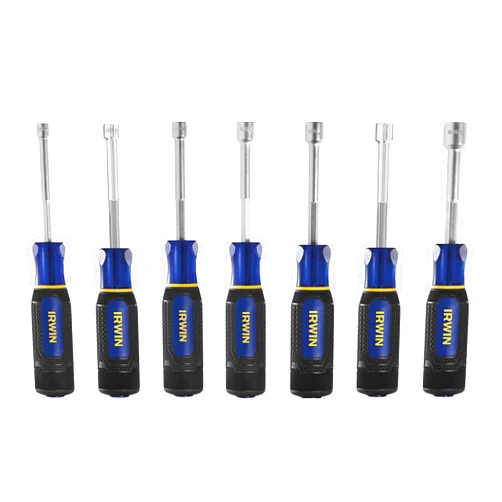 Irwin Tools 1948791 Irwin Performance Series Metric Nutdriver Set, 7Piece,