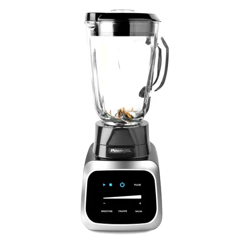 PowerXL Smart Pro Blender, BL6018, Smart Sensing Technology for Smooth Blends, Frappés, Salsas, 1800 Watts & 68 oz. Glass Pitcher