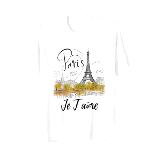 I Love Paris France Souvenir Tshirt Bonjour Paris, I Love Paris Paris Vintage Paris Love T-Shirt
